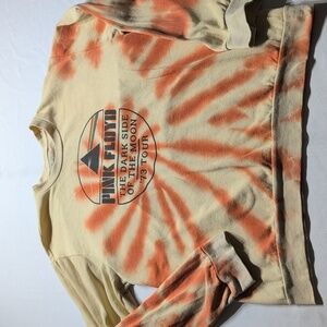 Pink Floyd Sweatshirt Tie Dye  Dark Side of the Moon Women's Size XXL